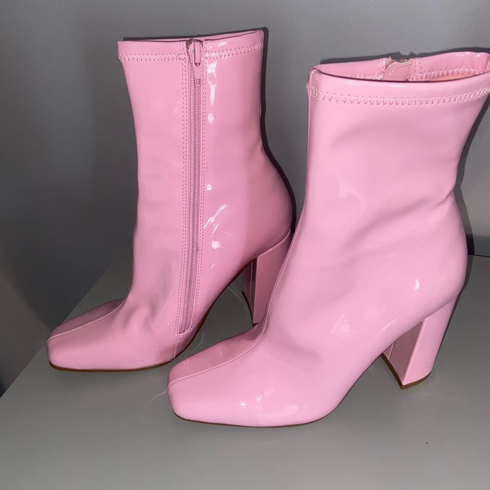 Steve Madden LYNDEN PINK PATENT - BLUE PATENT - Picture 4 of 10